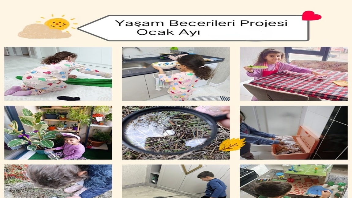 YAŞAM BECERİLERİ PROJESİ OCAK AYI FAALİYETLERİ